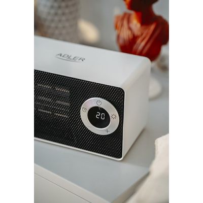 9. Keramik-Heizlüfter mit LCD-Display von Adler