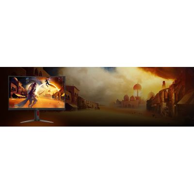 5. AOC G4 C27G4Z2 Computermonitor 68,6 cm (27") 1920 x 1080 px Full HD LCD Schwarz, Rot