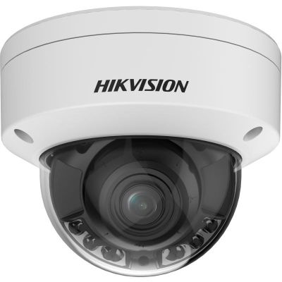 2. HIKVISION DS-2CD2787G2HT-LIZS (2,8–12 mm)(EF) Pro Series IP-Kamera mit ColorVu Dome Weiß
