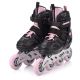 8. Meteor M 34-37 Urbo Rollschuhe Schwarz/Pink