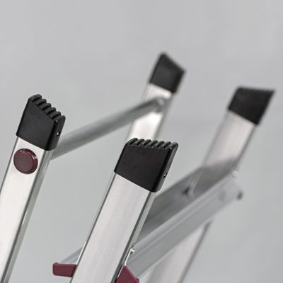 7. CORDA 5-stufige Aluminiumleiter CRAUZE