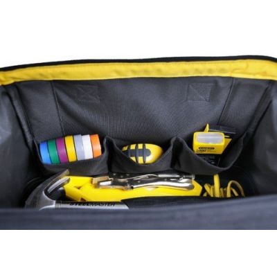 5. Stanley 1-96-183 Werkzeugkasten aus Nylon und Kunststoff, schwarz/grau