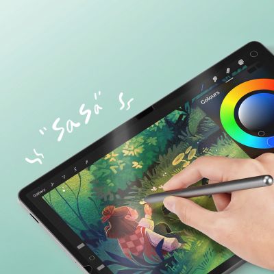 6. Dux Ducis Naad Paperlike Matte Displayschutzfolie für Samsung Galaxy Tab S10 FE Plus – mit schwarzem Rahmen