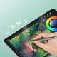 6. Dux Ducis Naad Paperlike Matte Displayschutzfolie für Samsung Galaxy Tab S10 FE Plus – mit schwarzem Rahmen