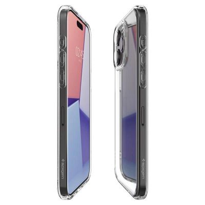 14. Spigen Crystal Hybrid-Hülle für iPhone 15 Pro – transparent