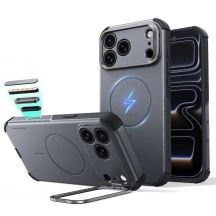 ESR Cyber ​​Tough Kickstand MagSafe Hülle für iPhone 18 Pro Max / 17 Pro Max – Grau