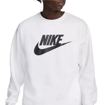 3. Nike Sportswear Club Fleece DQ4912-100 Weiß XL