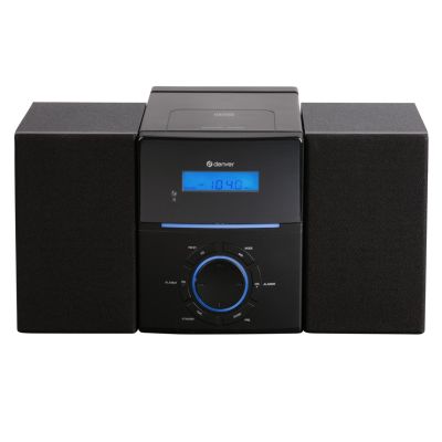 7. Denver MCA-240 Mikroanlage mit CD-Player, Radio und AUX-Anschluss