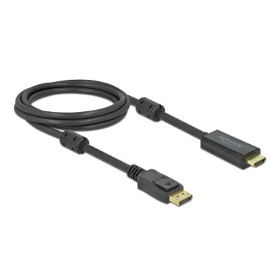 DeLOCK Active DisplayPort 1.2 auf HDMI Kabel 4K 60 Hz 2 m
