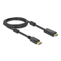 DeLOCK Active DisplayPort 1.2 auf HDMI Kabel 4K 60 Hz 2 m