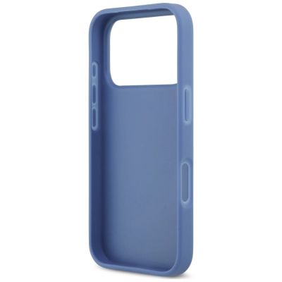 7. Guess 4G Nauble Card Triangle Hülle für iPhone 18 Pro / 17 Pro – blau