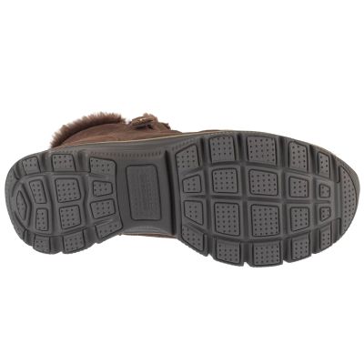 4. Skechers Easy Going – High Zip 2 168042-CHOC Braun Größe 36