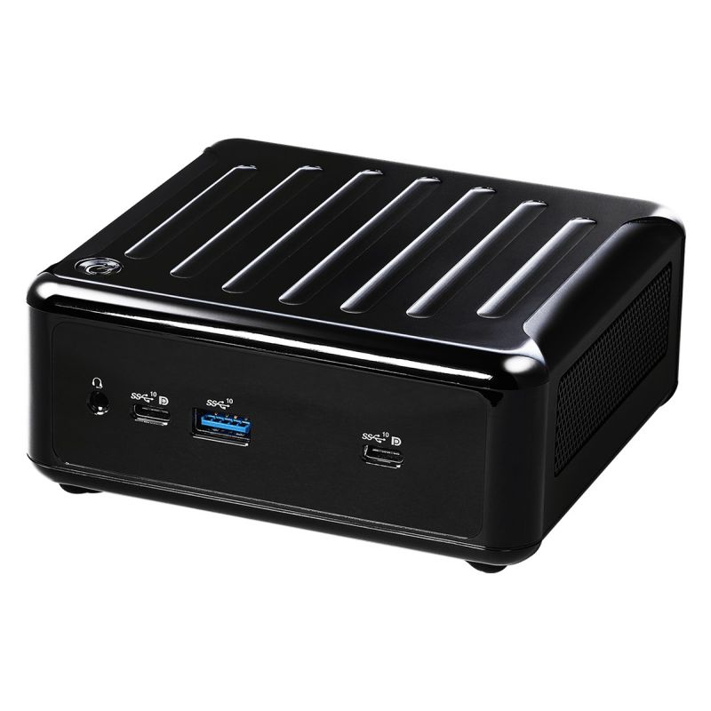 2. Asrock 4x4 BOX-5600U PC-Gehäuse, 0,6 l, Schwarz, 2,3 GHz