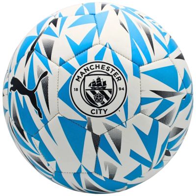 2. Puma Manchester City Final Graphic Ball 084624-02 Blau Größe 5