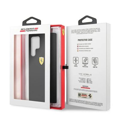 8. Ferrari FESIHCS22LBK S22 Ultra S908 schwarz/schwarz Hardcase On Track Silicone
