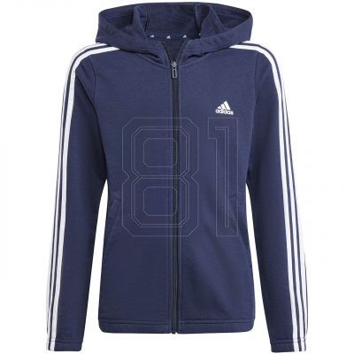 adidas Essentials 3-Streifen Full-Zip Hoodie Jr IB1667