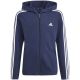 adidas Essentials 3-Streifen Full-Zip Hoodie Jr IB1667