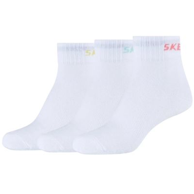 Skechers 3PPK Wm Mesh Ventilation Quarter Socken SK42022-1000 Weiß 35-38
