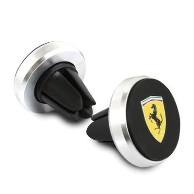 Ferrari Magnethalter FESCHBK für Kühlergrill Schwarz Schwarz
