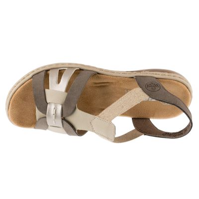3. Rieker Sandalen 65918-64 Beige 36