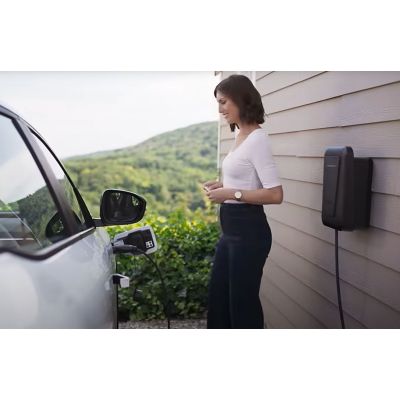 3. EVCS Ladestation Hager Witty One 11kW 3f RFID Bluetooth mit 6,5m Kabel T2