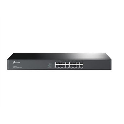 2. Switch TP-Link TL-SF1016, nicht verwaltet, Fast Ethernet (10/100), 1U, Schwarz