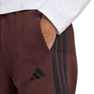 5. Herren adidas Essentials 3-Streifen Fleecehose Braun JX0713