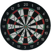 45 cm Pappdart für den Außenbereich und 6 Enero-Darts