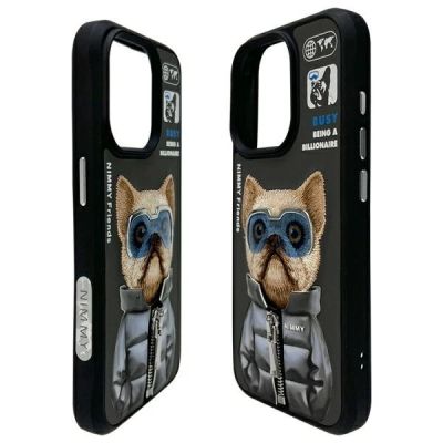 3. Nimmy Cool&Cute 2.0 Hülle für iPhone 15 Pro - Schwarz