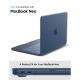 6. Spigen AirSkin Hülle für MacBook Neo 13" 2026 - Mattes Marineblau