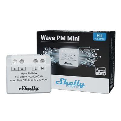 5. Intelligenter Z-Wave-Energieverbrauchsmessregler Shelly Wave PM Mini