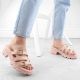 13. Zaxy duftende Flip-Flops mit Absatz in Nude W NN285044 INT2009B