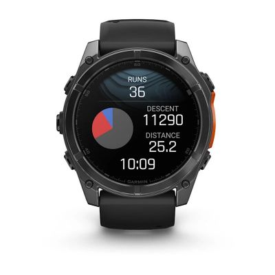 34. Garmin Fenix 8 51 mm schwarze Uhr