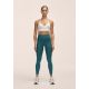 3. CASALL Damen-Leggings mit Grafikmuster und hohem Bund, Grün
