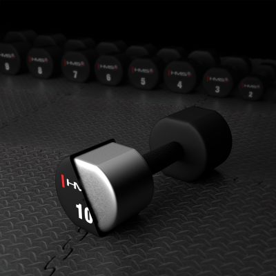 5. HPT10 2 x 10 kg Polyurethan TPU HMS Hanteln