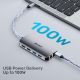 11. UNITEK ACTIVE HUB USB-C 2x HDMI, SD-Kartenleser, 4K, RJ-45, PD 100W, 5 Gbit/s