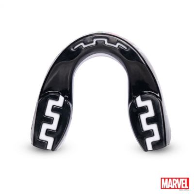 8. OZ-TT "Extro Marvel Deadpool" Mundschutz Rot und Schwarz SENIOR
