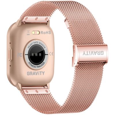 10. Smartwatch Gravity Pink Strap + Bracelet GT43-4