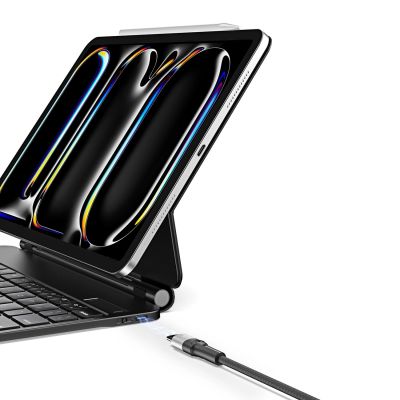 14. Dux Ducis Keyboard (MK Series) Hülle mit Bluetooth-Tastatur für iPad Pro 11" 2024 – Schwarz
