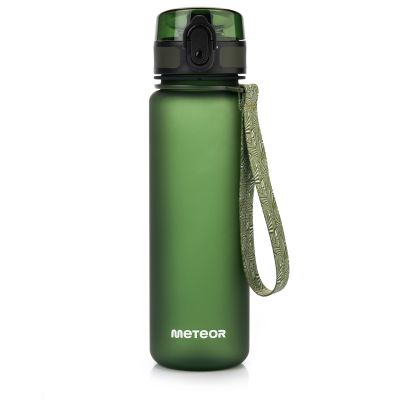 Meteor 500 ml Sportflasche dunkelgrün