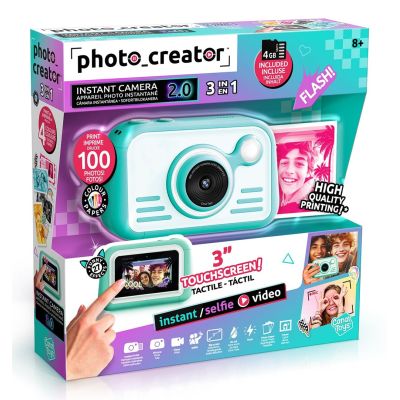 PHOTO CREATOR Sofortbildkamera mit Farbfotopapier