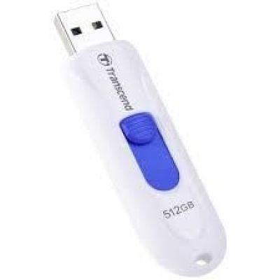 3. Transcend JetFlash 790 USB-Stick 512 GB USB Typ-A 3.2 Gen 1 (3.1 Gen 1) Schwarz, Weiß