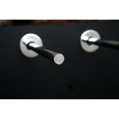 18. Tischfußball 142x76x88CM SCHWARZ