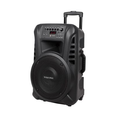 Aktivlautsprecher (mit 2 drahtlosen UHF-Mikrofonen, SD, Bluetooth, FM, USB) 40 Watt