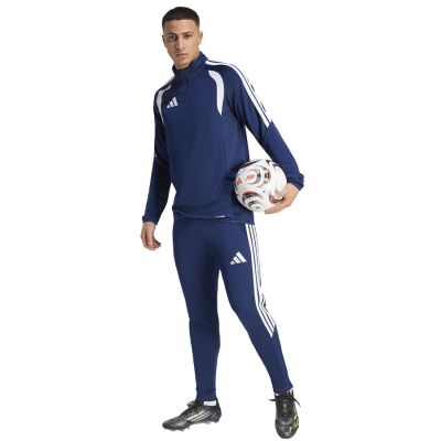 4. adidas Tiro 26 League Trainingshose für Herren, schmal geschnitten, Marineblau JY7110
