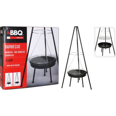 10. Gartengrill zum Aufhängen an einem Stativ, 52 cm