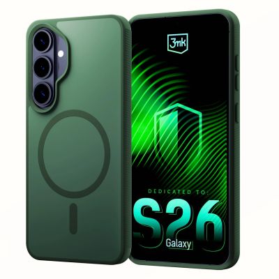 3mk Smoke MagCase für Samsung Galaxy S26 - grün