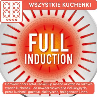 10. TEFAL Cook & Clip Topfset, 10-teilig G723SA74