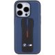 4. BMW M Grip Stand Bicolor Hülle für iPhone 15 Pro – Marineblau