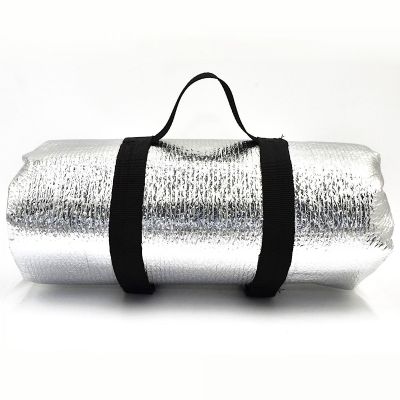 Faltbare Campingmatte aus Aluminium, 190 x 60 cm, Enero Camp